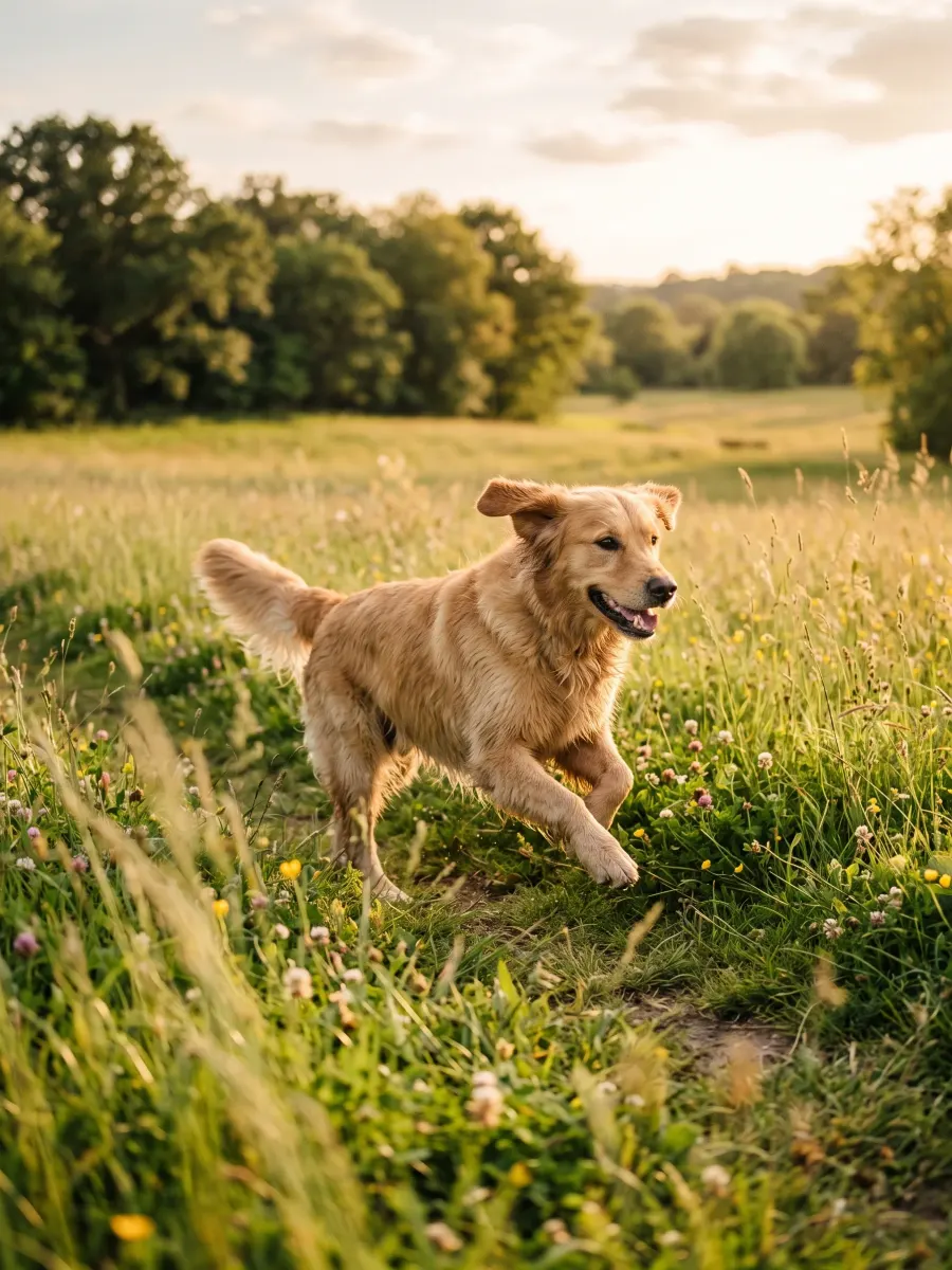 Portrait of a pet at home